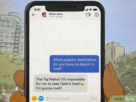 Open up a conversation about travel experiences and wishes.