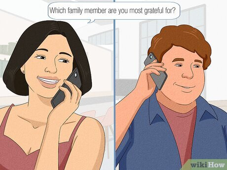 Think about what you’re both really thankful for.