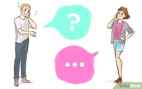 Step 3 See if she texts or calls him frequently.