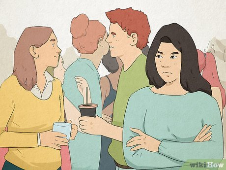 Does she perceive everyone as a threat?