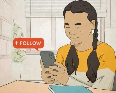 在学校勇敢接近喜欢的男生