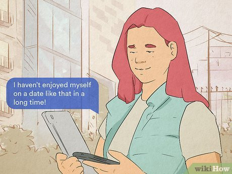 This text is simple, but it lets him know that you're interested.