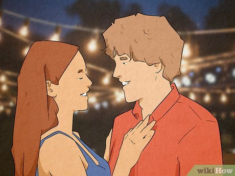 Making a physical connection is their way to see if there's a match.