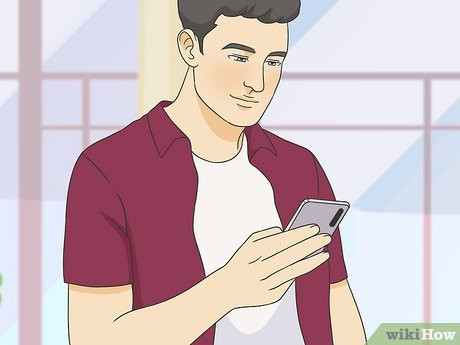 Step 9 He follows you obsessively on social media.